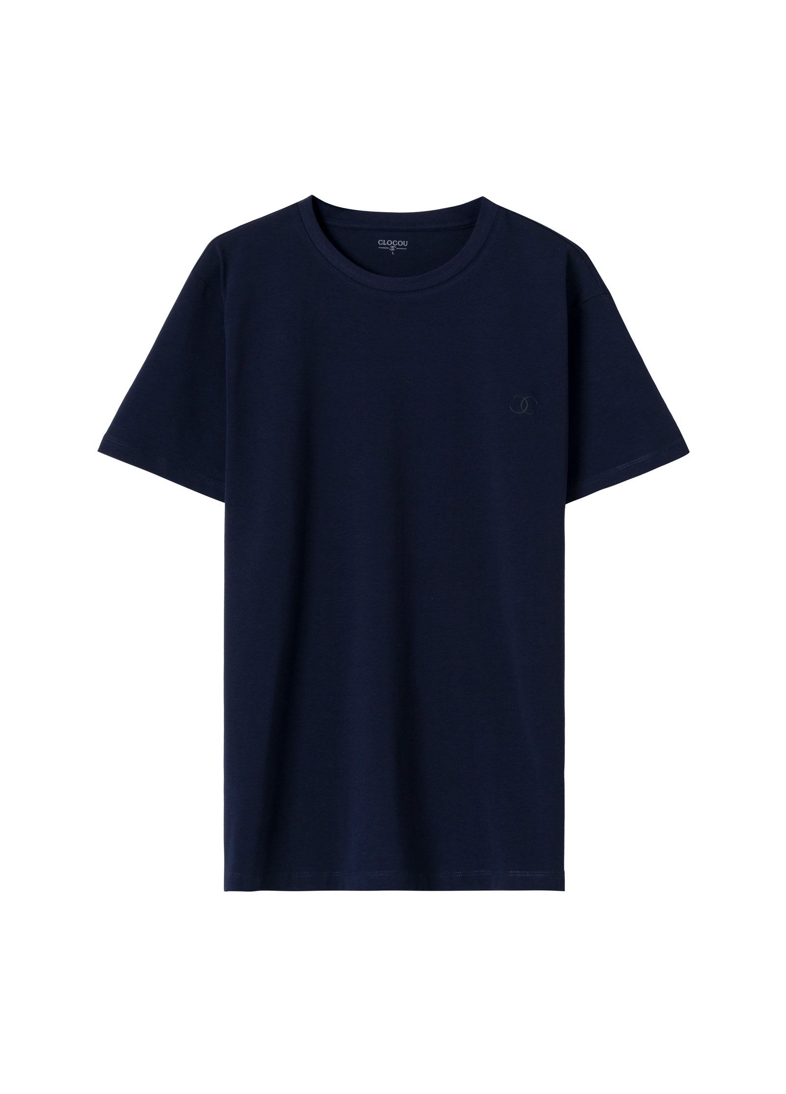 Lacivert Basic T-Shirt