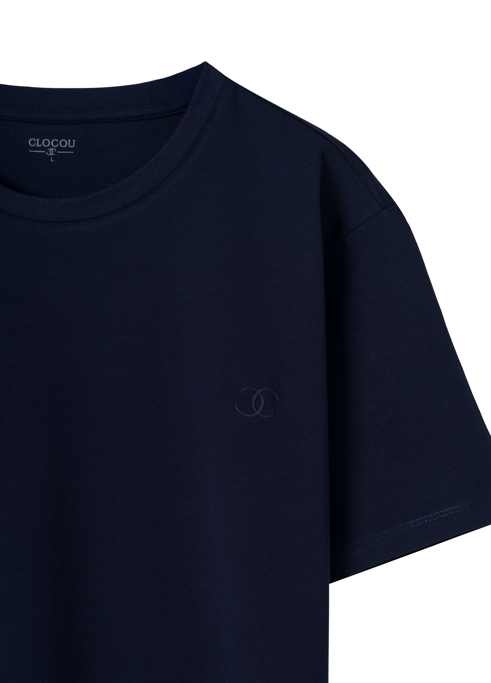 Lacivert Basic T-Shirt
