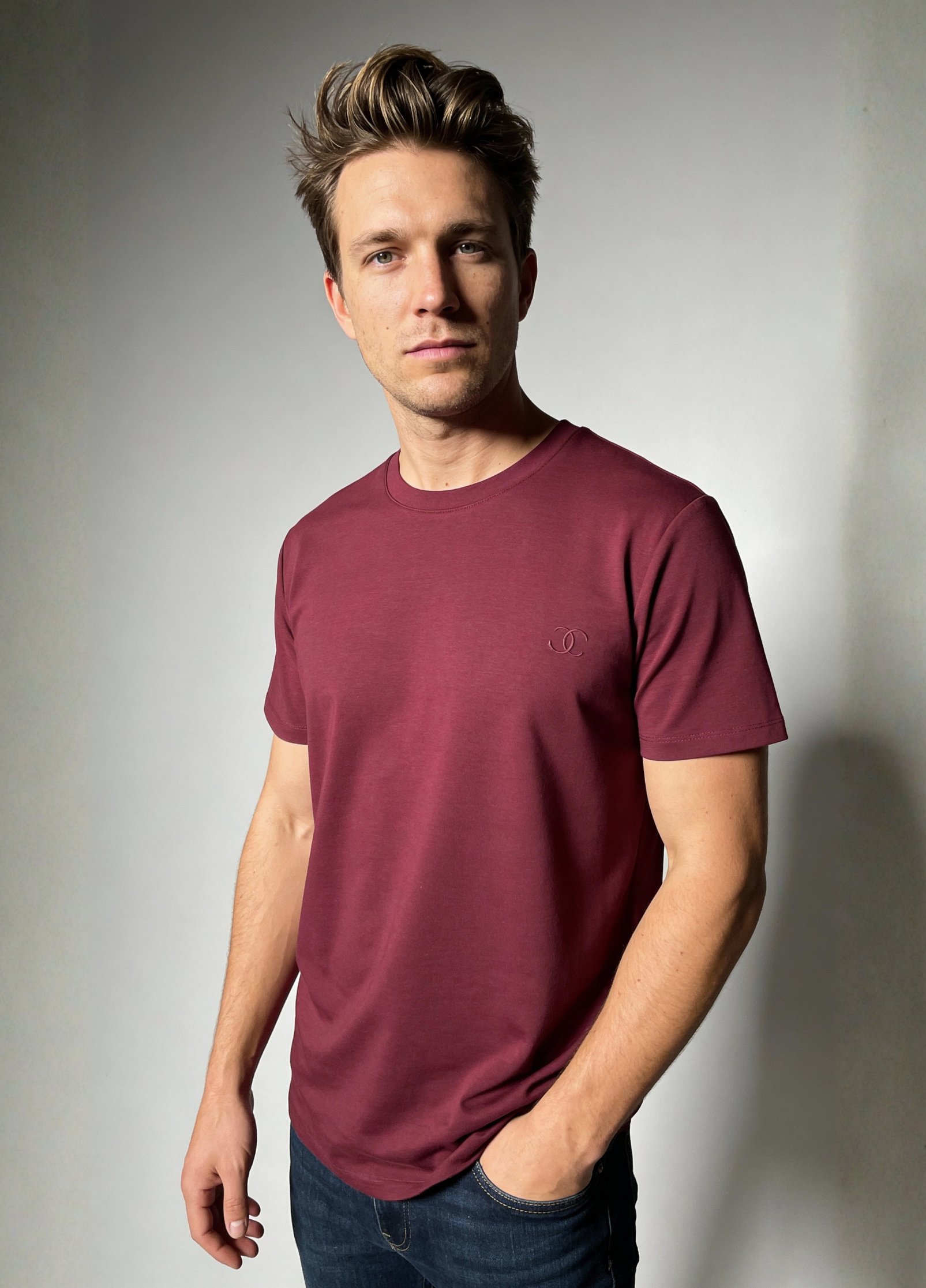 Bordo Basic T-Shirt